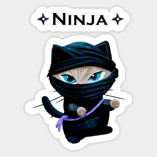 Ninja Cat Sticker